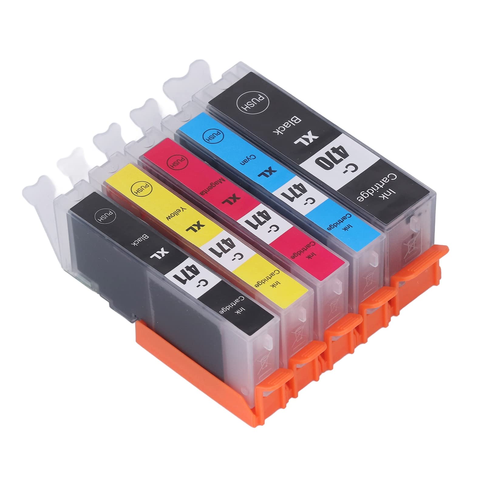 Ink Cartridge, Sublimation Ink Cartridge, Printing Cartridge, Ink Cartridge Printing Accessory Part for PIXMA MG5740 MG6840 MG7740, Ink & Toner (BK BK C M Y 5 Colors)