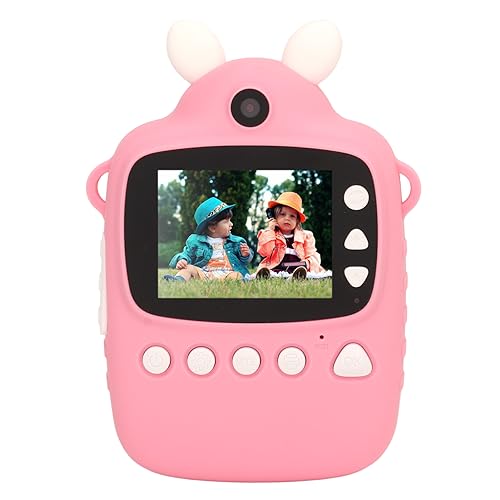 Kids Digital Camera, Print Camera for Kids, High Definition Screen with Printing Paper for Outdoor Play