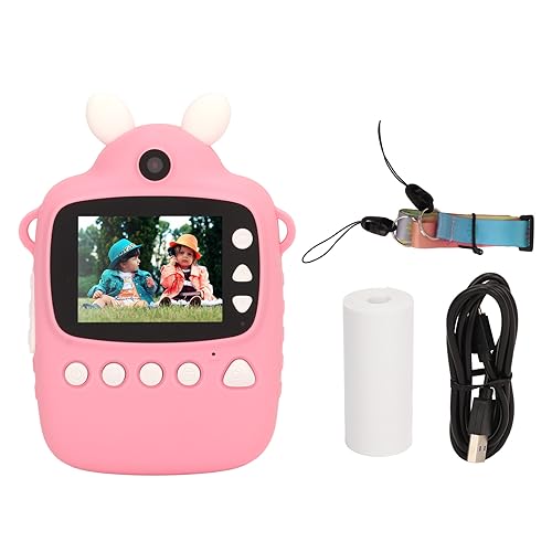 Kids Digital Camera, Print Camera for Kids, High Definition Screen with Printing Paper for Outdoor Play