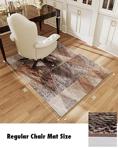 Premium Chair Mat for Hardwood Floors - Floor Protector for Rolling Chairs, Office Desk Rug for Gaming & Computer Chair - Protective and Durable
