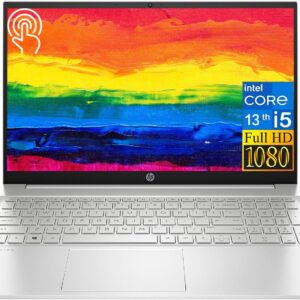 HP 2023 Newest Pavilion Laptop, 15.6" FHD IPS Touchscreen, 13th Gen Intel Core i5-1335U (10 core), 64GB RAM, 2TB SSD, Intel Iris Xe Graphic, Backlit Keyboard, WiFi6, HD Webcam, HDMI, Windows 11 Home