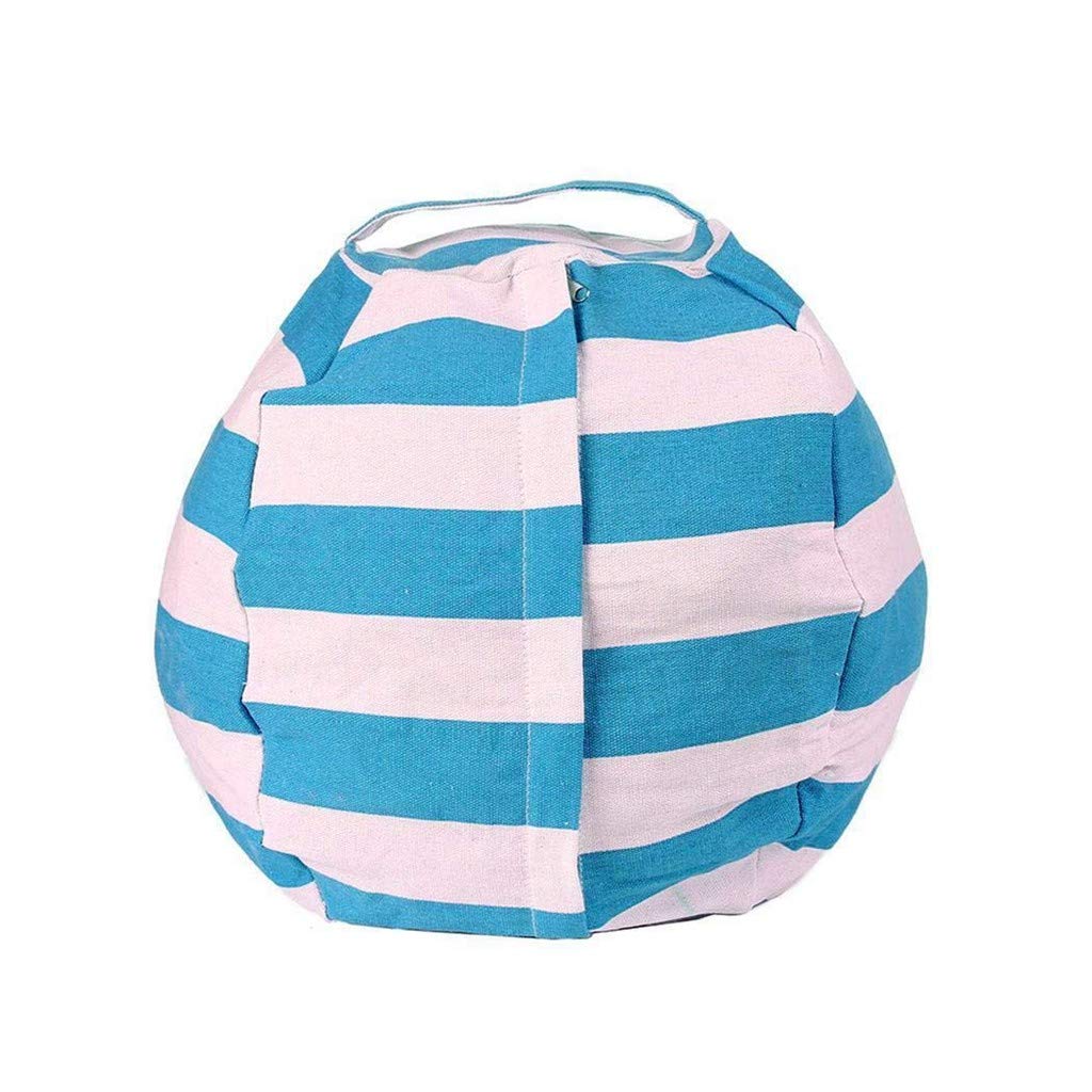 Stuffed Storage Bean Bag Chair Extra Large Beanbag Cover for and Adults Cover for Organizing Plush Stuff Sit Organization Memory Foam(Light blue)