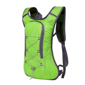 dfhyar cycling pouch rucksack bag backpack hiking ultralight bike outdoor sports bag extra large bag (b-green, one size)