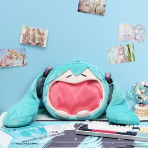 Miku Virtual Singer Anime Kawaii Harajuku Plush Backpack Bag Computer Rin