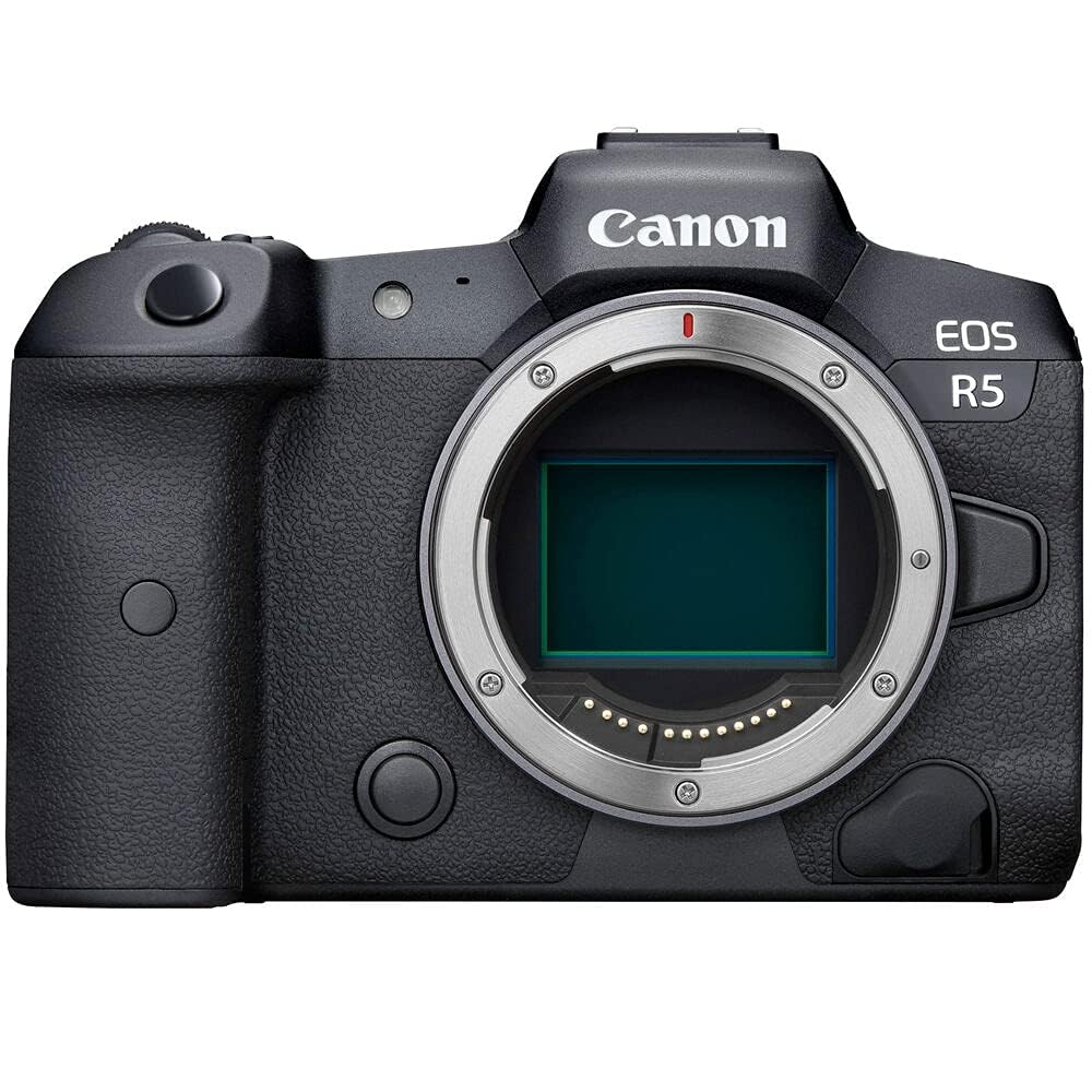 Canon EOS R5 Mirrorless Digital Camera Bundle with BG-R10 Battery Grip and Advanced Accessories | (4147C002 + 4365C001) | Canon eos r5