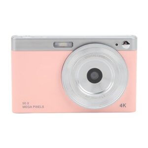 digital camera, hd digital camera built in fill light 16x zoom antishaking plastic for outdoor (pink)