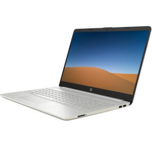 HP Essential Laptop, 15.6" FHD Display, Intel 4-Core Processor, 16GB DDR4 RAM, 1TB SSD, Webcam, Fingerprint Reader, SD Card Reader, RJ-45, HDMI, Wi-Fi, Windows 11 Pro, Gold