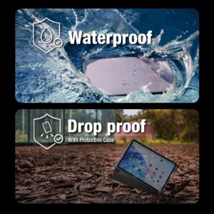 AGM PAD P1 Waterproof Android Tablet, 10.36-inch Rugged Tablet, Drop-proof/Dustproof, 2K Display FHD+ IPS, Android 13, MTK G99 Chipset, Dual Box Stereo Speakers, 7000mAh, 8+256GB, GPS, 5G WiFi, NO SIM
