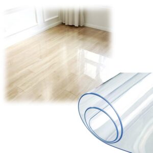 pvc carpet protector chair mats office chair mat carpet floor protector mats transparent 0.04" thick anti slip floor cover table protector for home office desk hallway 36x48 48x59 71x87 (size : 12