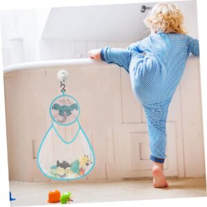 TOYANDONA 5pcs Toy Storage Bag Tub for Baby Infant Tub Bath Toys Mesh Hanging Mesh Pockets Bathroom Mesh Bag Bath Toy Bag Bedroom Hanging Bag Bath Storage Pouch Net Multifunction Child