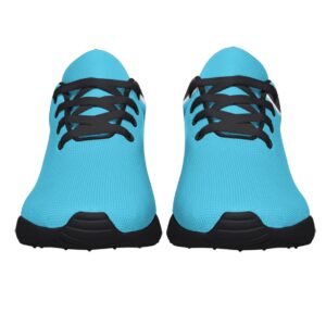 Saint Lucia Flag Shoes for Men Women Running Sneakers Breathable Casual Sport Tennis Shoes Black Size 7