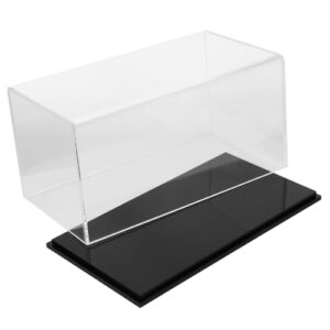 alipis toy box toys display case model case clear display container action figure protective case handicrafts case figure case handicrafts storage case handicraft case - acrylic