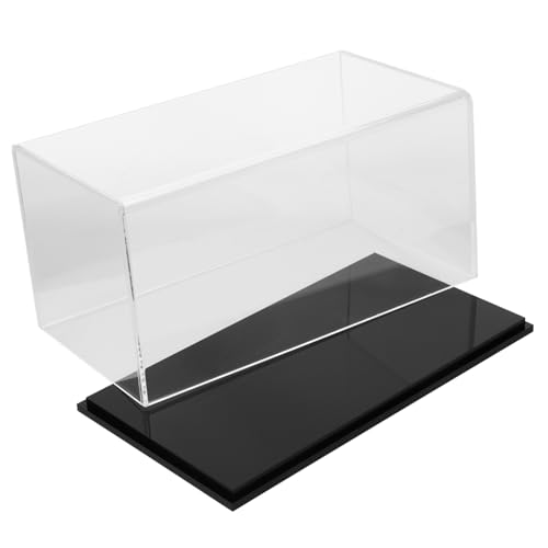 Alipis Toy Box Toys Display case Model Case Clear Display Container Action Figure Protective Case Handicrafts Case Figure Case Handicrafts Storage Case Handicraft Case - Acrylic