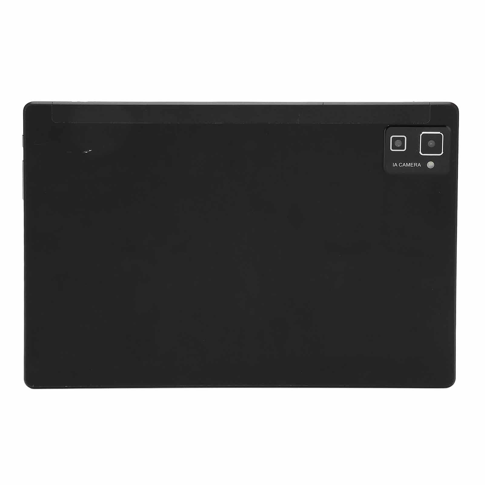 DAUZ 10.1 Inch Portable Tablet, US Plug 100‑240V 6GB RAM 128GB ROM HD Tablet 2.4G 5G WiFi for Android 10 for Work (Black)