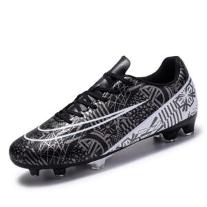 dhovor mens womens soccer cleats non slip athletics football cleats youth football boots unisex light-weight outdoor soccer shoes