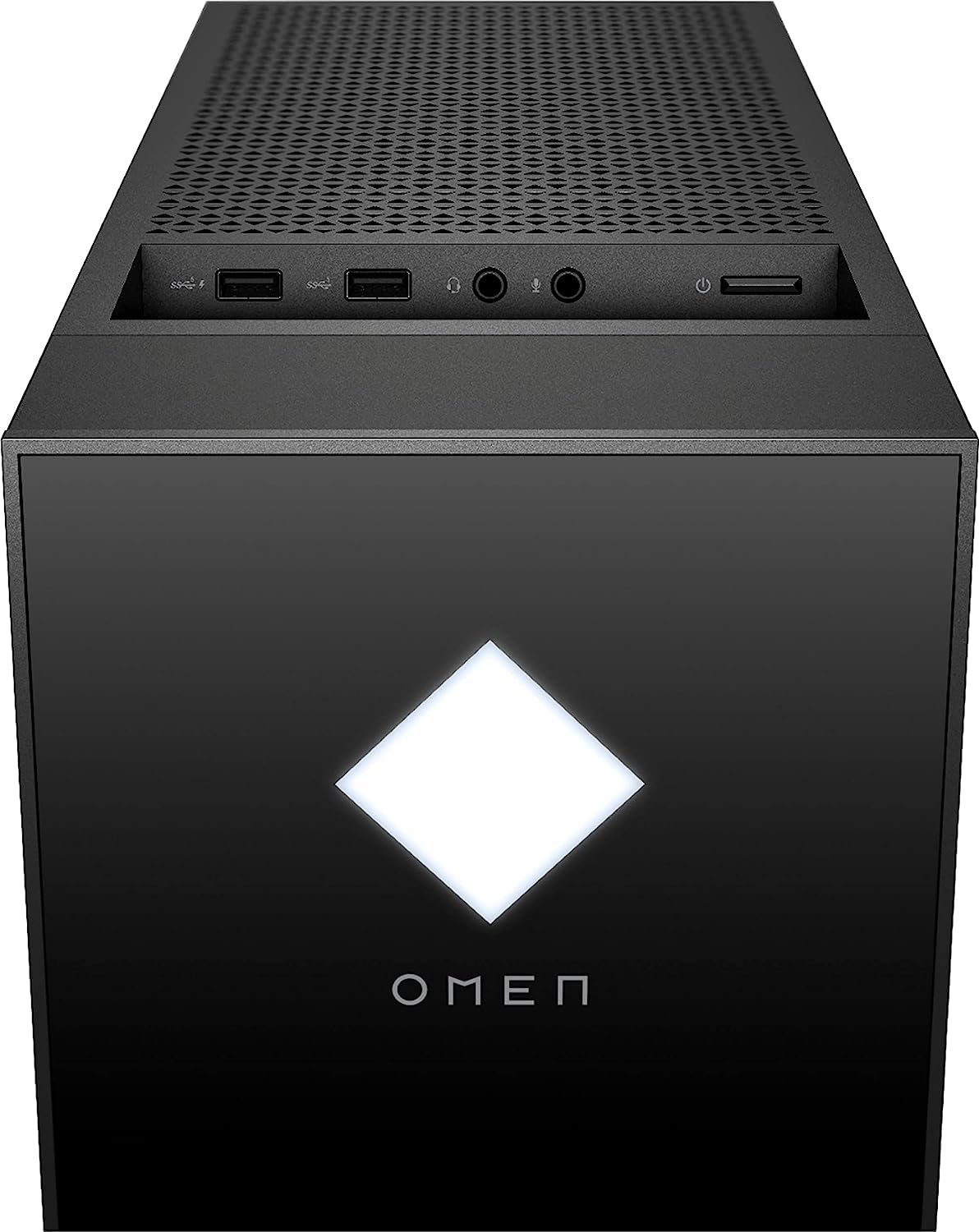 HP OMEN 30L Liquid Cooled Gaming Desktop, Intel Core i7-10700K Up to 5.1GHz, GeForce RTX 3060Ti 8GB, 64GB RGB DDR4, 2TB PCIe SSD+2TB HDD, Wi-Fi, BT, HDMI, USB-C, RJ45, Win11 Pro, Black, SPS HDMI Cable