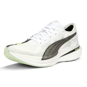 puma womens deviate nitro elite 2 run 75 running sneakers shoes - green - size 9.5 m