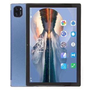 Honio 2 in 1 Tablet, HD Tablet 5G WiFi 4G LTE Blue Octacore CPU 10.1 Inch LCD 7000mAh (US Plug)