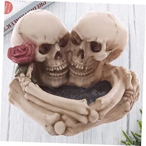 NOLITOY 2 Pcs Halloween Decor Halloween Embellishments Resin Ashtray Creative Ashtray Ash Trays for Ashtray for Halloween Party Home Decoration Ashtray Holder Ash Tray