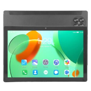 Honio Tablet PC, 8GB 256GB 10.1 Inch FHD Tablet 100‑240V 2 in 1 Dual Speaker 7000mAh Travel 12.0 (US Plug)