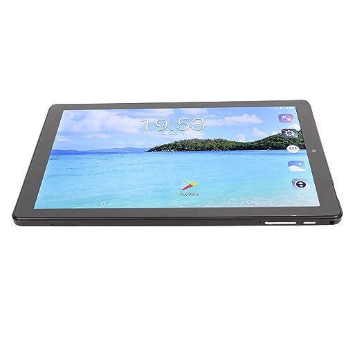 Honio HD Tablet, US Plug 100‑240V Tablet Computer RAM 4GB ROM 64GB (US Plug)