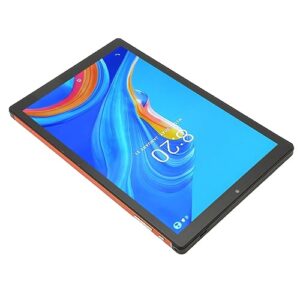 Honio 2 in 1 Tablet PC, 100‑240V 10.1 Inch FHD Tablet Dual Speakers MT6735 Deca Core 8800mAh for Work for Android 12 (US Plug)