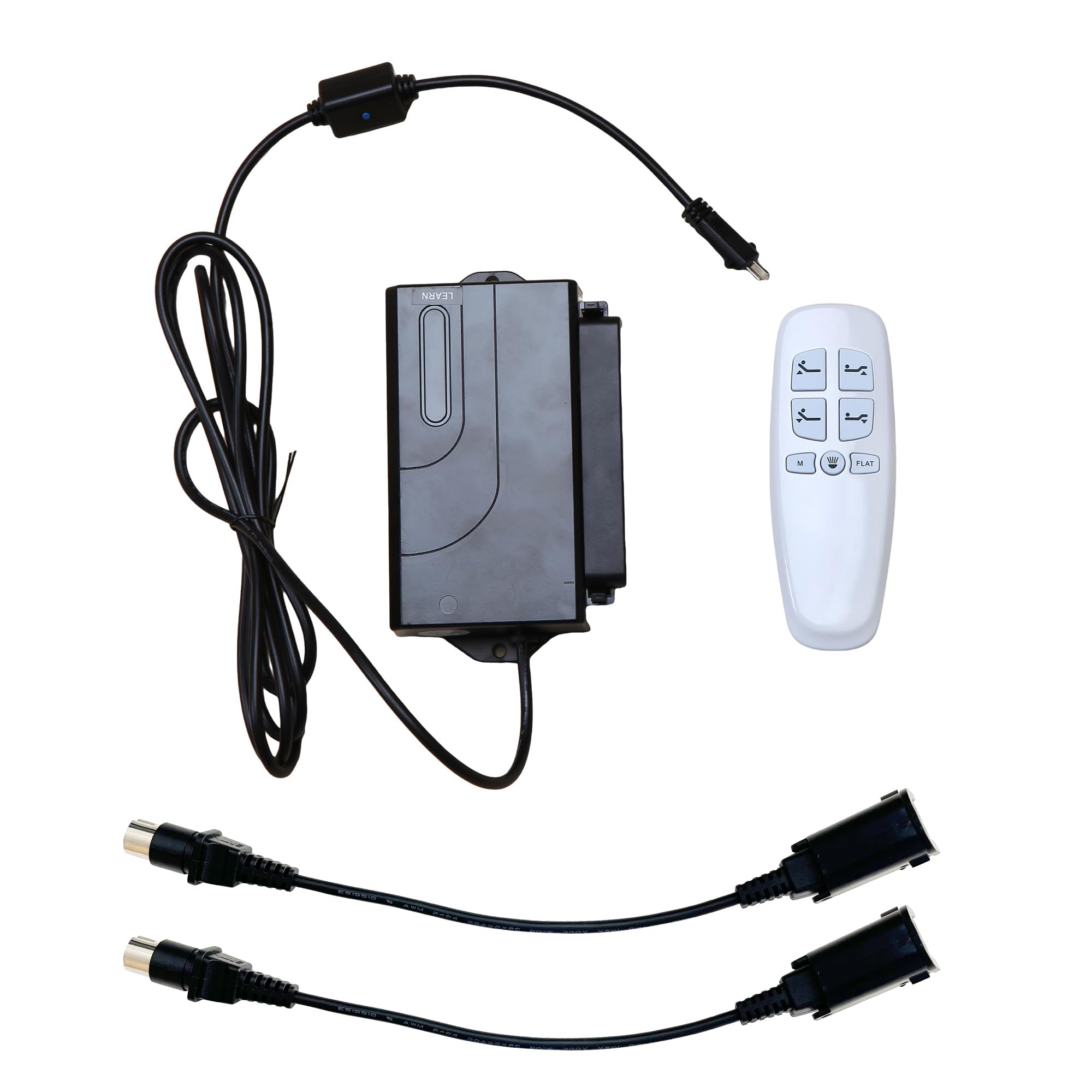 Adjustable Bed Richmat HJH13D Remote HJC18 Control Box and Conversion Cable Kits Replacement