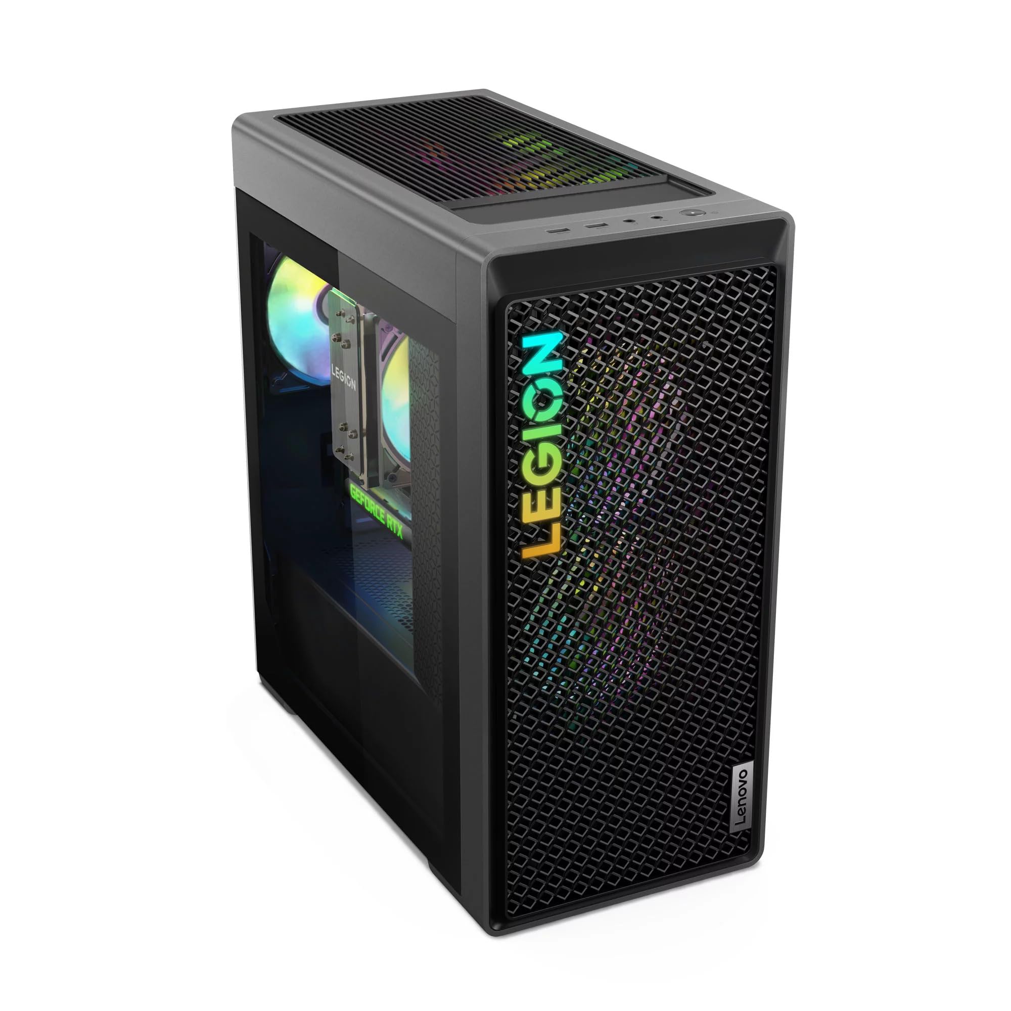 Lenovo Legion T5 Tower Gaming Desktop Computer - AMD Ryzen 9 7950X 16-Core up to 5.70 GHz Processor, 64GB DDR5 RAM, 2TB NVMe SSD + 8TB HDD, GeForce RTX 3060 12GB GDDR6, Windows 11 Pro