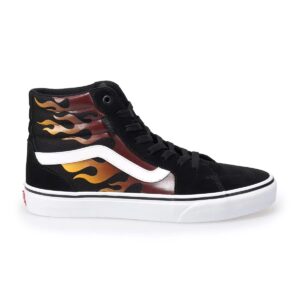 Vans Unisex Filmore Hightop Platform Sneaker - Black/Flame 11.5