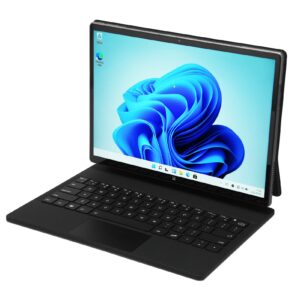 honio tablet pc, 13 inch touchscreen magnetic keyboard gaming tablet 2k ips (us plug)