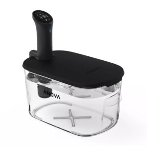anova precision cooker nano - immersion sous vide circulator with 12l cooking container