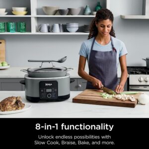 Ninja MC1001 Foodi Possible Slow Cooker PRO Multi-Cooker (Renewed) Bundle with 3 YR CPS Enhanced Protection Pack