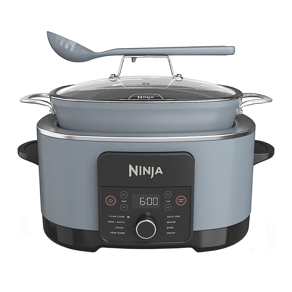 Ninja MC1001 Foodi Possible Slow Cooker PRO Multi-Cooker (Renewed) Bundle with 3 YR CPS Enhanced Protection Pack