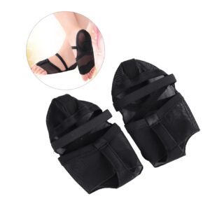 Healeved 2 Pairs ballet dance forefoot covers womens dance paws ballet dance foot thongs dance shoes thong ballet dance mesh paw jazz practice dance paws dancing shoes woman insoles fitness