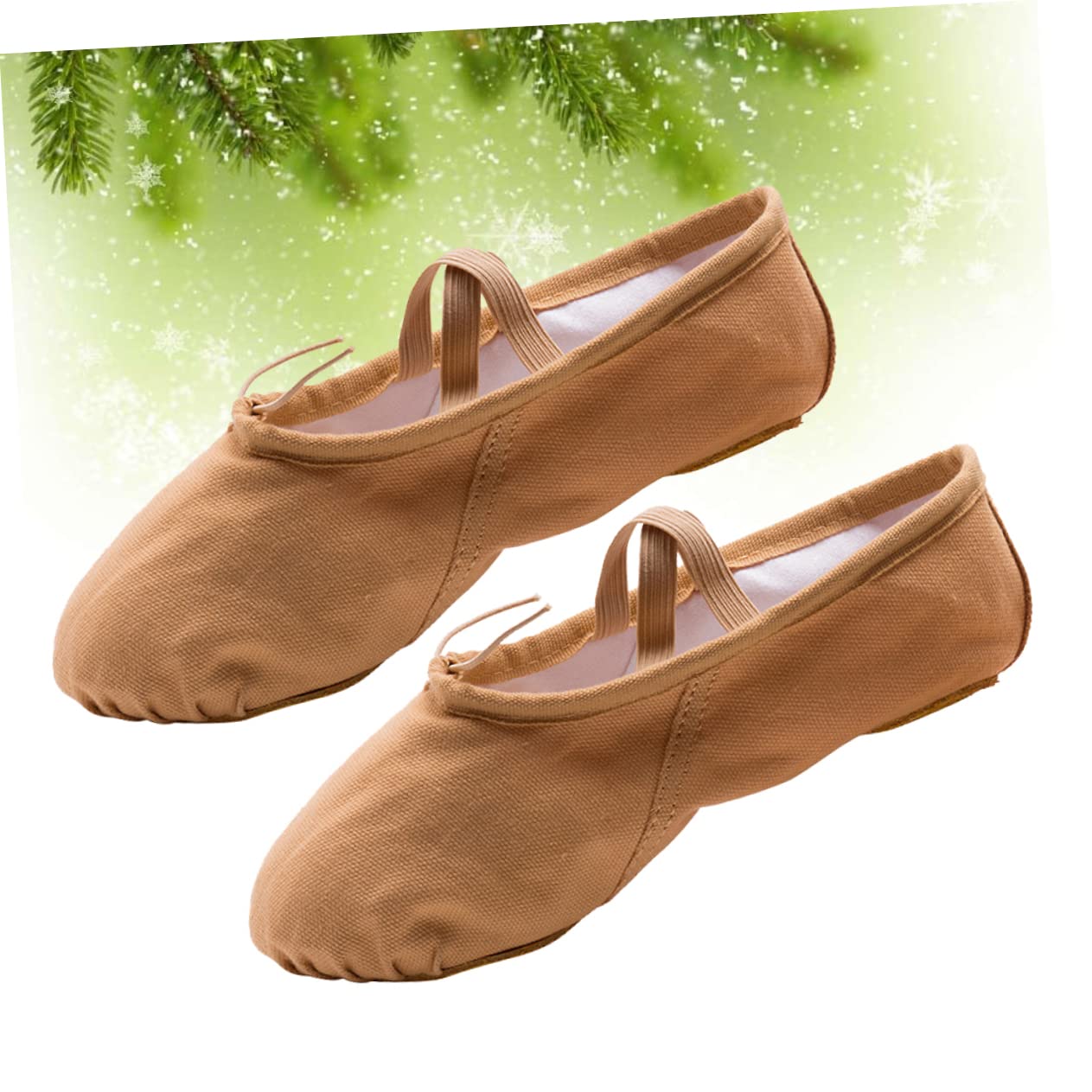 SOIMISS 1 Pair Ballet Shoes Stretch Canvas Ballet Slippers Girls Ballet Flats Ballet Dancer Shoes Sole Ballet Shoe Ballet Practice Shoes Ballet Dance Shoes Yoga Shoes Aldult Cat Claw Shoes