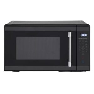 1.1 cu. ft. countertop microwave oven, 1000 watts, black stainless steel
