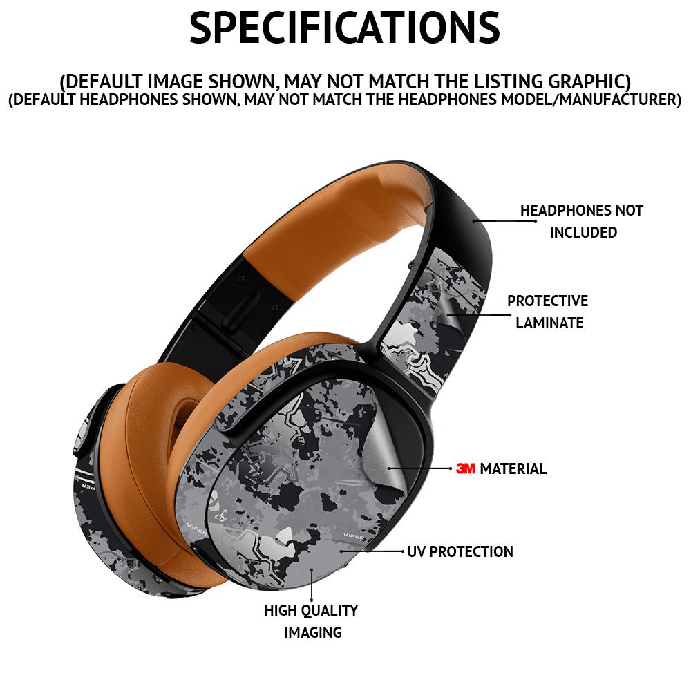 MightySkins Skin Compatible with Bose QuietComfort 35 II Headphones - Cyclone Wave | Protective, Durable, and Unique Vinyl Decal wrap Cover | Easy to Apply, Remove, and Change Styles