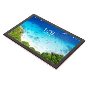 DAUZ Tablet PC, 100‑240V Octa Core CPU 4G Call for Android10 Tablet PC for Students (US Plug)