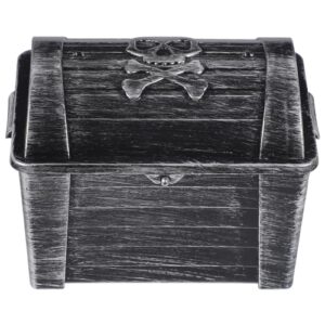 toyandona treasure chest piggy bank decor pirate party supplies pirate ornament pirate treasure chest mini pirate chest pirate birthday party supplies child toy gift box plastic