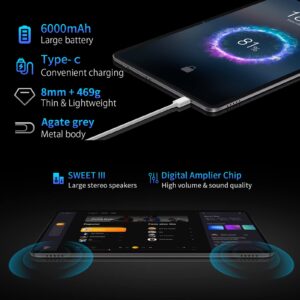 TECLAST Android 12 Tablet 10.4 inch Tablet, T40S 16GB+128GB Tablet with 1TB Expand, Octa-Core Processor Android Tablets, 2000 * 1200 FHD, 2.4G/5G WiFi, 6000mAh, Bluetooth 5.0, GPS, 5MP+8MP Camera