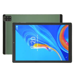 ebtools 10.1 inch tablet for12, 10 core cpu, 6gb ram, 128gb rom, 5g, 2mp+5mp cameras, 8800mah battery, withearbuds, comes with 100‑240v (us plug)