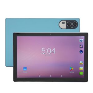 tablet 10.1 inch androidtablet pc, computer tablets 8gb ram 256gb rom with dual camera, 4g lte 5g wifi office tablet with 7000mah lithium battery, pefect gift (blue)