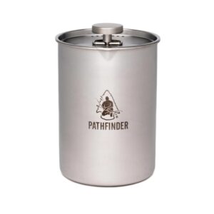 the pathfinder school french press for camping