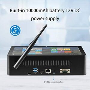 AXCID PIPO X10S Mini PC 10.1 inch IPS1920*1280 Celeron J4105 8G RAM+128G ROM Tablet PC BT HDMI RS232 4*USB 3.0 POE