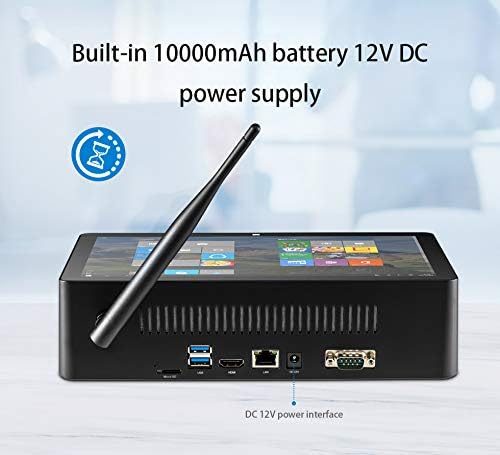 AXCID PIPO X10S Mini PC 10.1 inch IPS1920*1280 Celeron J4105 8G RAM+128G ROM Tablet PC BT HDMI RS232 4*USB 3.0 POE