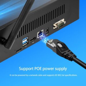 AXCID PIPO X10S Mini PC 10.1 inch IPS1920*1280 Celeron J4105 8G RAM+128G ROM Tablet PC BT HDMI RS232 4*USB 3.0 POE