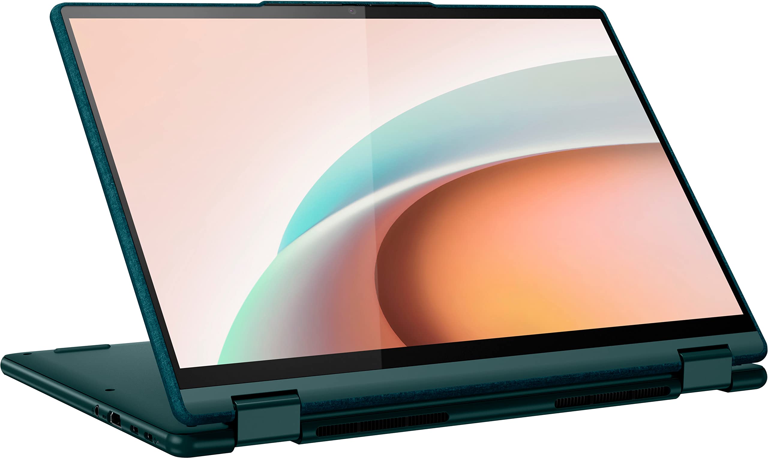 Lenovo Yoga 6 13 2-in-1 Laptop 13.3" WUXGA IPS Touchscreen (100% sRGB) AMD Hexa-Core Ryzen 5 5500U (Beats i7-10510U) 8GB RAM 2TB SSD Backlit Fingerprint HDMI USB-C Win11 Dark Teal + HDMI Cable