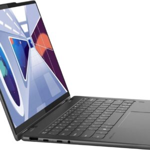 Lenovo Yoga 7i 14 2-in-1 Laptop 14" 2.2K IPS Touchscreen 100% sRGB 13th Gen Intel 10-Core i5-1335U (Beats i7-1255U) 8GB RAM 256GB SSD Backlit Fingerprint Reader Thunderbolt Win11 Gray + HDMI Cable