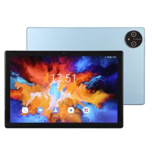 2 in 1 tablet pc, 12mp front camera smart 10.1 inch tablet mt6755 octa cpu for learning for android 11.0 for work (us plug)