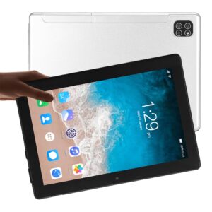 8 Inch Smart Tablet for BT 11.0 with 8MP 20MP Dual Camera, Octa Core, 6GB 128GB, GPS, BT 5.0, 1920X1200 Resolution (Silver)